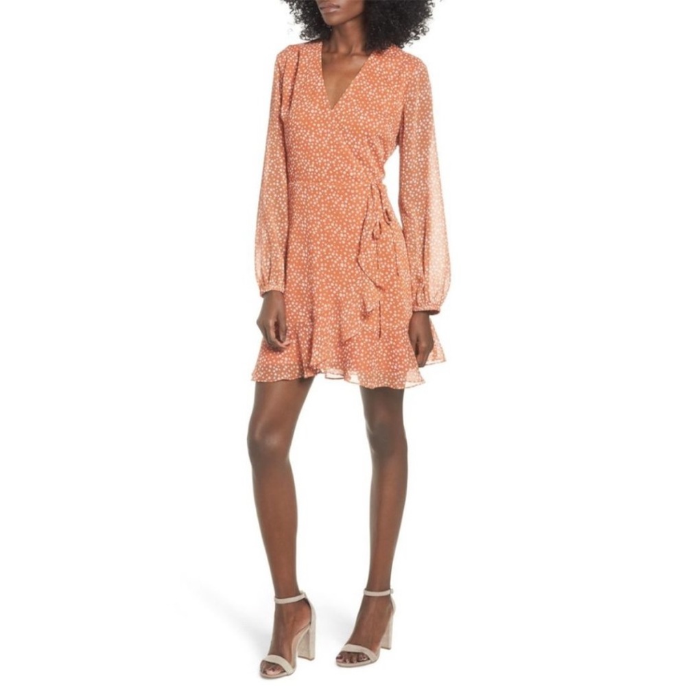 Nordstrom All in Favor Brittany wrap dress